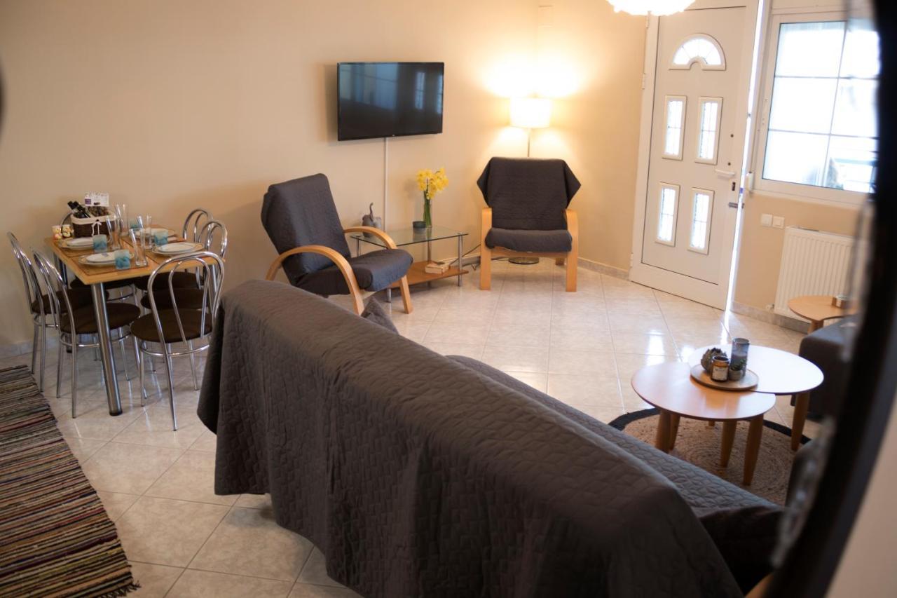 Silene Luxury Apartment Néa Péramos Eksteriør bilde