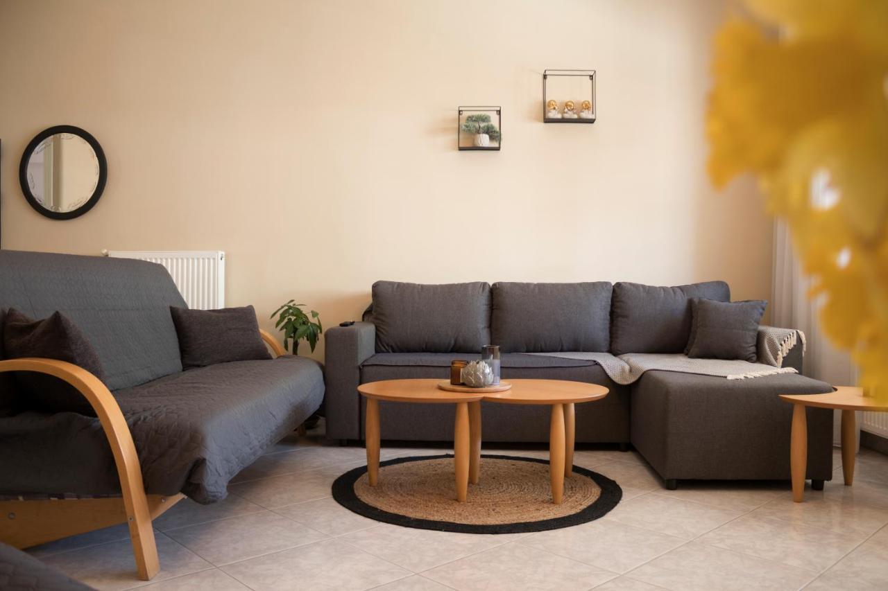Silene Luxury Apartment Néa Péramos Eksteriør bilde