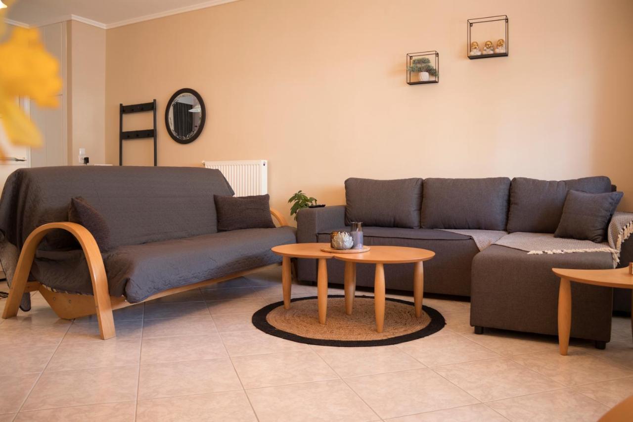 Silene Luxury Apartment Néa Péramos Eksteriør bilde